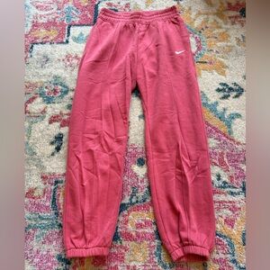 Nike Pink Jogger Sweatpants